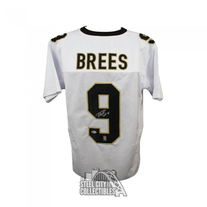 Drew Brees Signed Custom New Orleans Saints Jersey Beckett COA