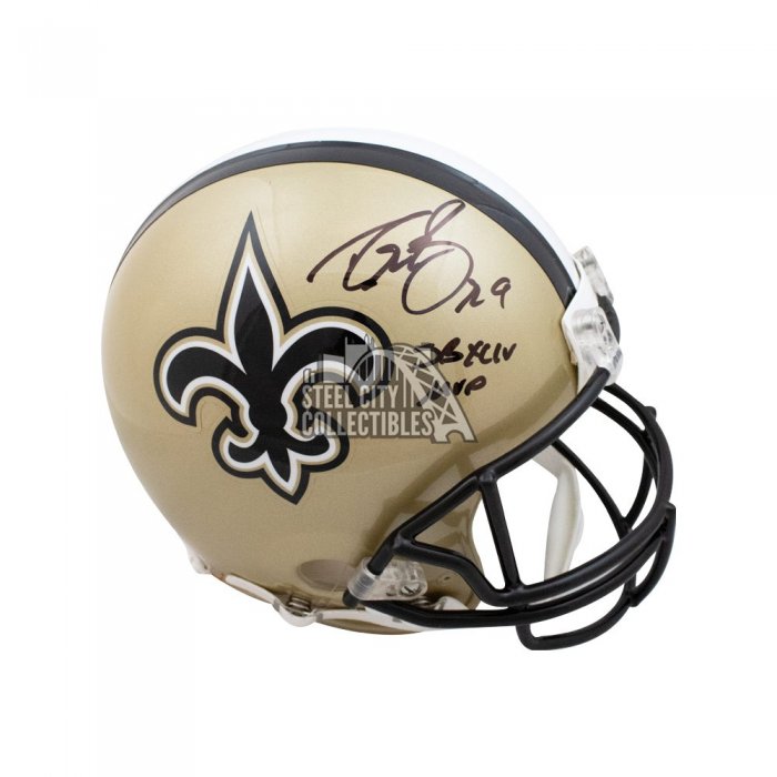 Drew Brees Autographed New Orleans Saints Flash Authentic Full