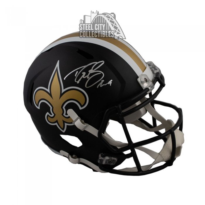 Drew Brees Autographed New Orleans Saints Flash Authentic Full