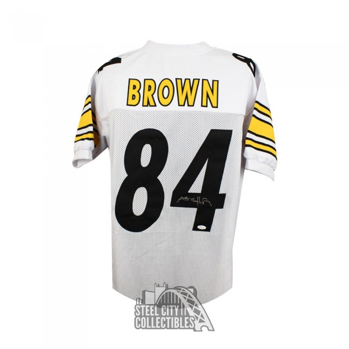 Antonio Brown Signed Jersey - JSA Witness - Pittsburgh Steelers Autographed  - White 