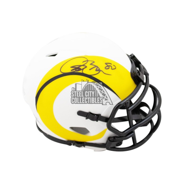 Los Angeles Rams Riddell Speed Mini Replica Color Rush Football Helmet