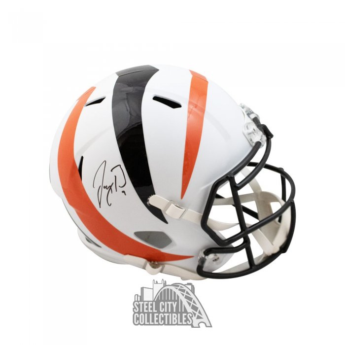 Joe Burrow Autographed Bengals AMP Replica Full-Size Football