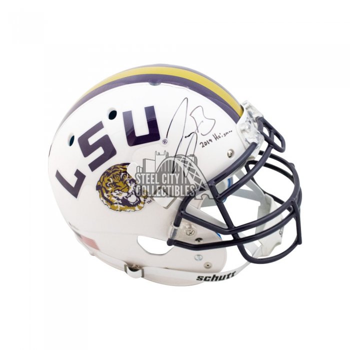 Joe Burrow LSU Tigers Signed Autograph Speed Mini Helmet Fanatics Authentic  Cert