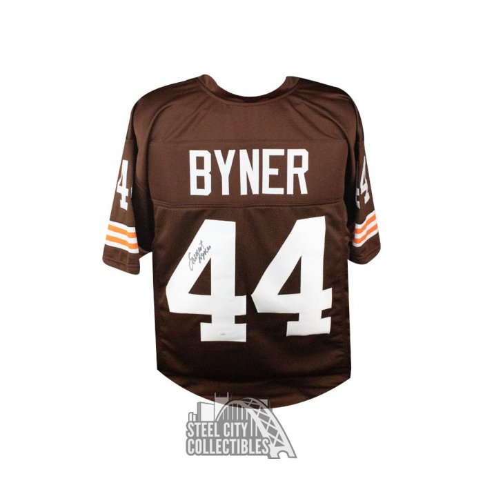 Earnest Byner Autographed Washington Custom Football Jersey - JSA