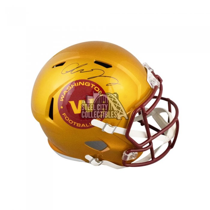 Chase Young Washington Football Team Fanatics Authentic Autographed Riddell  99 Decal Speed Authentic Helmet with 2020 NFL DROY Inscription