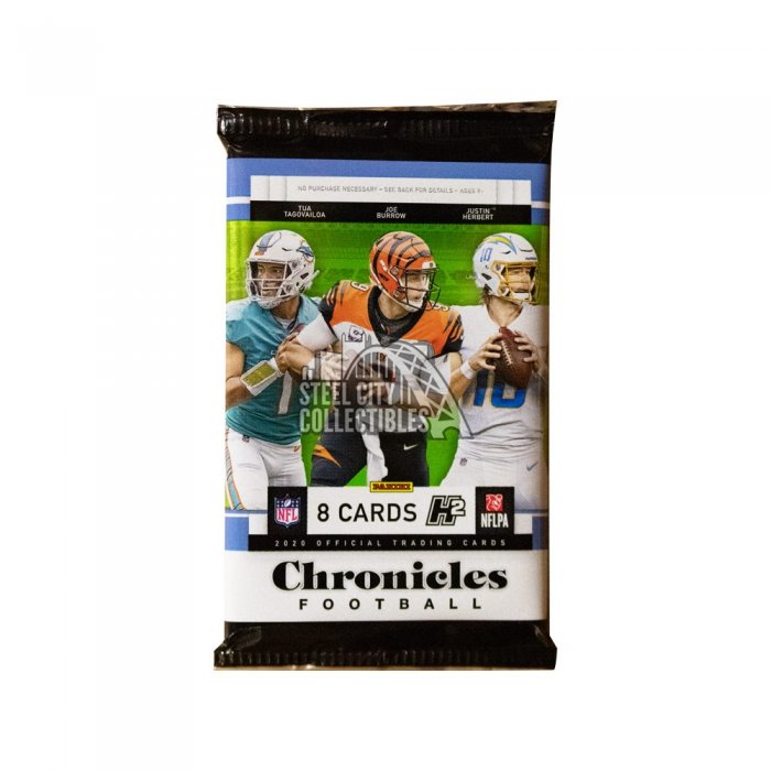 2020 Panini Chronicles Football Hobby Hybrid Pack | Steel City Collectibles