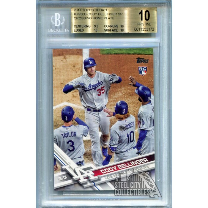 2017 Topps Update series Cody bellinger Rookie card.