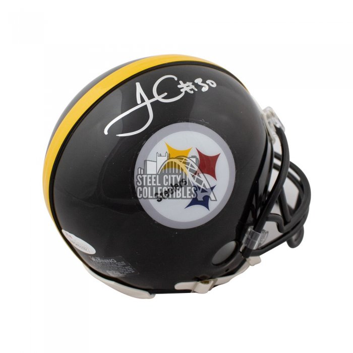 Steel Curtain Signed Pittsburgh Steelers Mini Football Helmet JSA - Coa