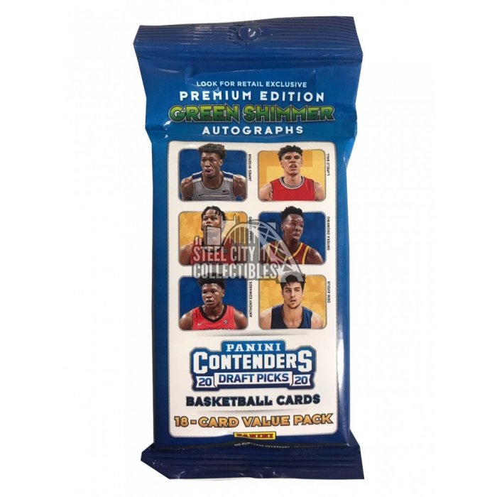 2020 21 Panini Contenders Draft Picks Basketball Fat Pack Steel City Collectibles 
