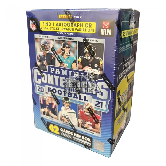 2021 Panini NFL Contenders Football Mega Box, Brand New & Factory