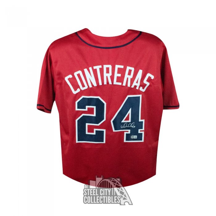 William Contreras MLB Authenticated and Game-Used 1974 Style Jersey
