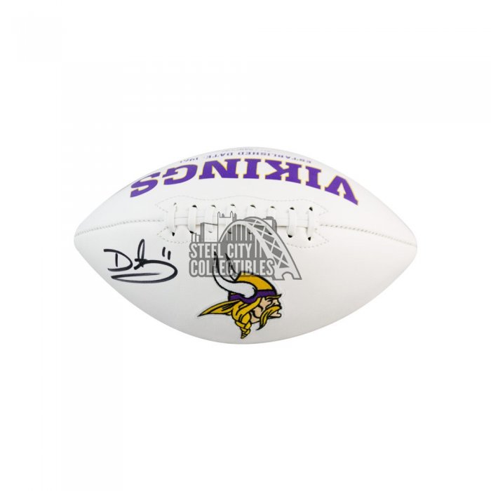 Minnesota Vikings Daunte Culpepper Autographed Logo Football BAS  Authenticated - Tennzone Sports Memorabilia