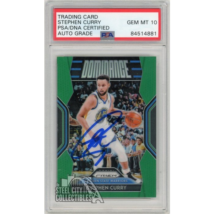 Stephen Curry 2017-18 Panini Contenders Draft Picks Autograph Card #46  PSA/DNA