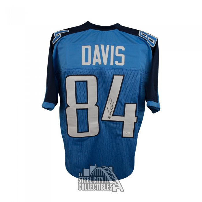 Corey Davis Tennessee Titans Signed Autograph Custom Jersey JSA Witnessed  Certified at 's Sports Collectibles Store