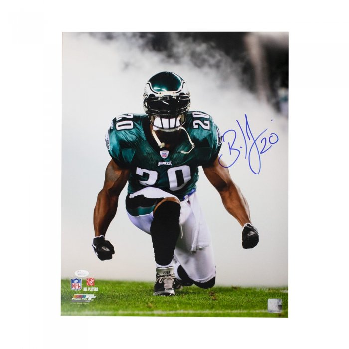 Brian Dawkins Autographed Philadelphia Black Custom Football Jersey - BAS  at 's Sports Collectibles Store