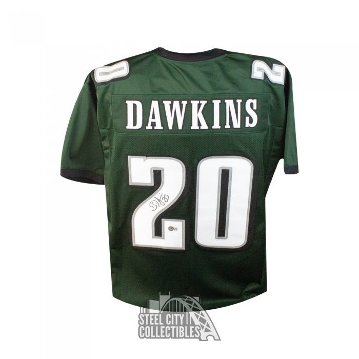 Brian Dawkins Signed Custom Philadelphia Eagles Jersey JSA COA