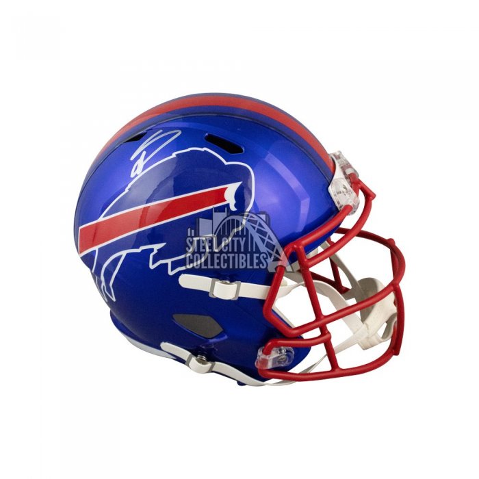 : Stefon Diggs Autographed Buffalo Bills Eclipse Replica  Full-Size Football Helmet - BAS COA : Collectibles & Fine Art