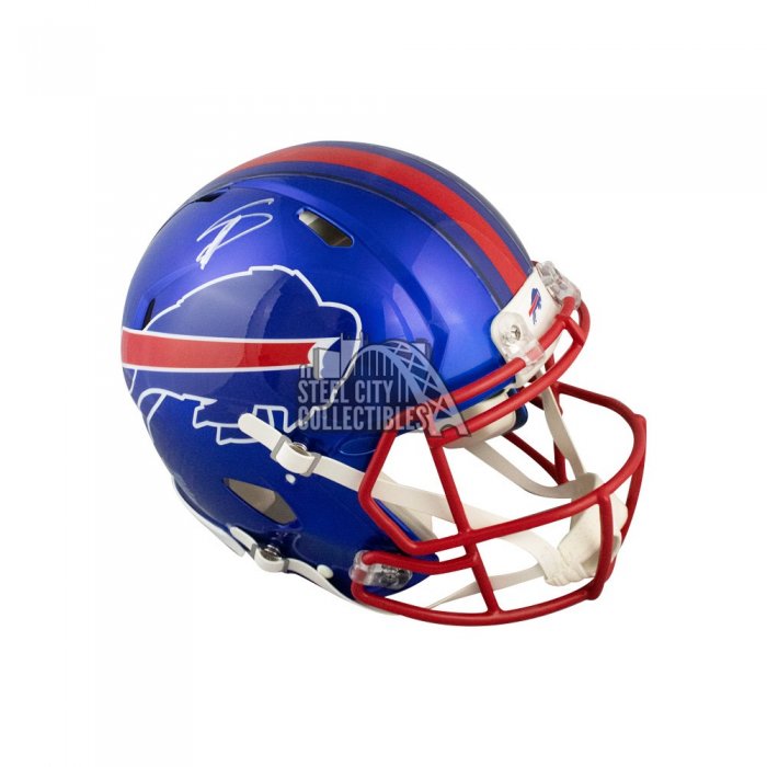 Josh Allen & Stefon Diggs Buffalo Bills Autographed Riddell Flat