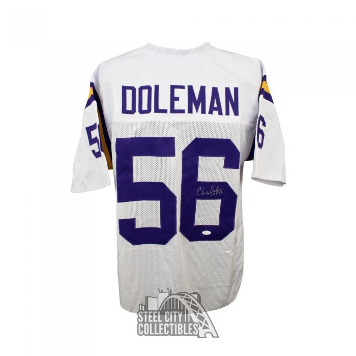 Nike Chris Doleman Minnesota Vikings Legend Gold Inverted Jersey - Men's