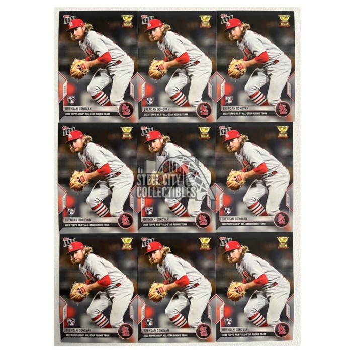 2022 Topps Now Baseball #301 Brendan Donovan Rookie Card Cardinals - Only  648 made