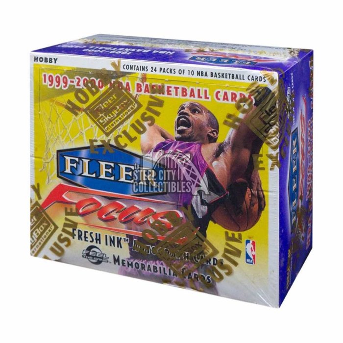 1999-00 Fleer Focus Basketball Hobby Box | Steel City Collectibles