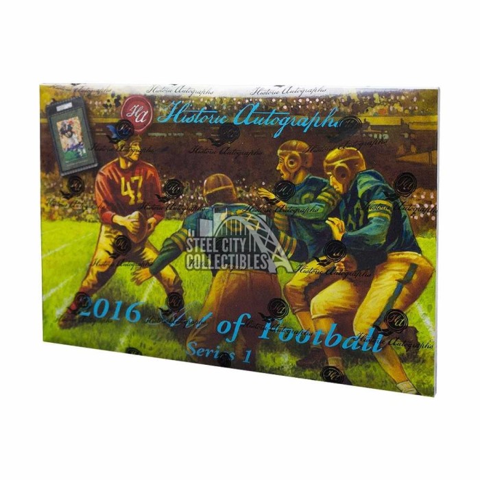 Sold at Auction: 2016 Historic Autographs Art of Football Paul