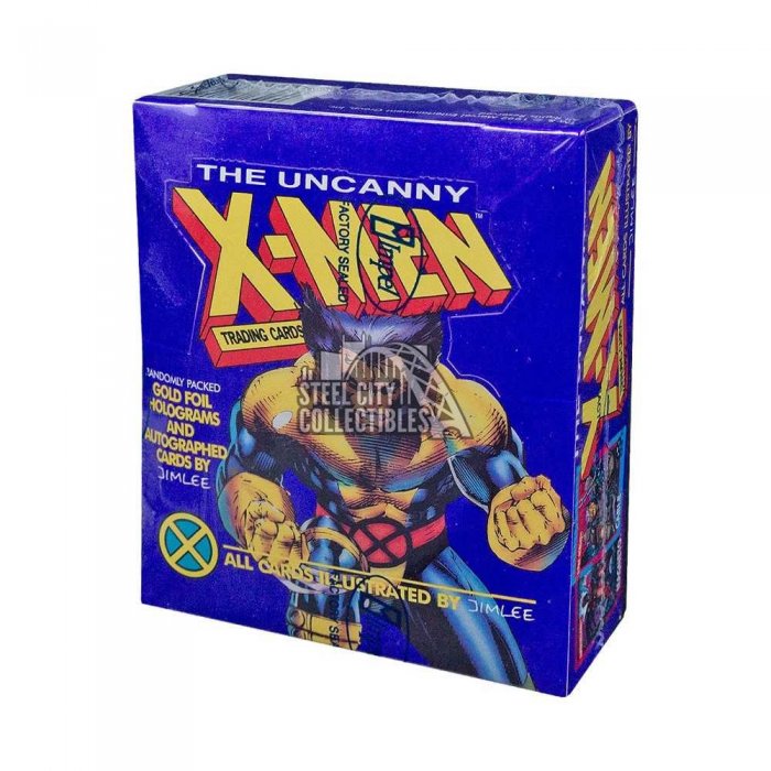 1992 Impel Marvel X-Men The Uncanny Trading Card Box (Wolverine