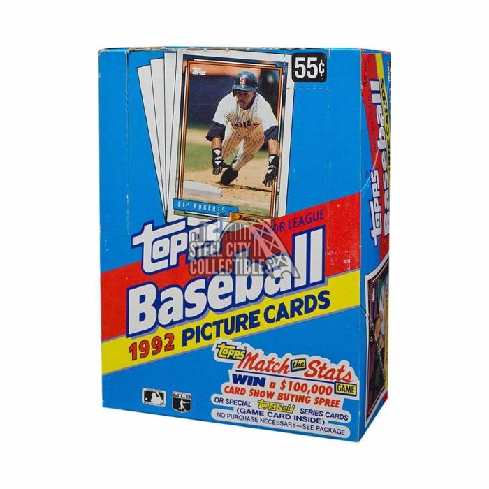 1992 Topps - Match the Stats Game Baseball - Gallery