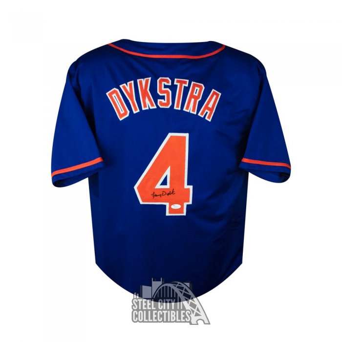 Lenny Dykstra Autographed Jersey (Mets) - JSA COA! at 's Sports  Collectibles Store