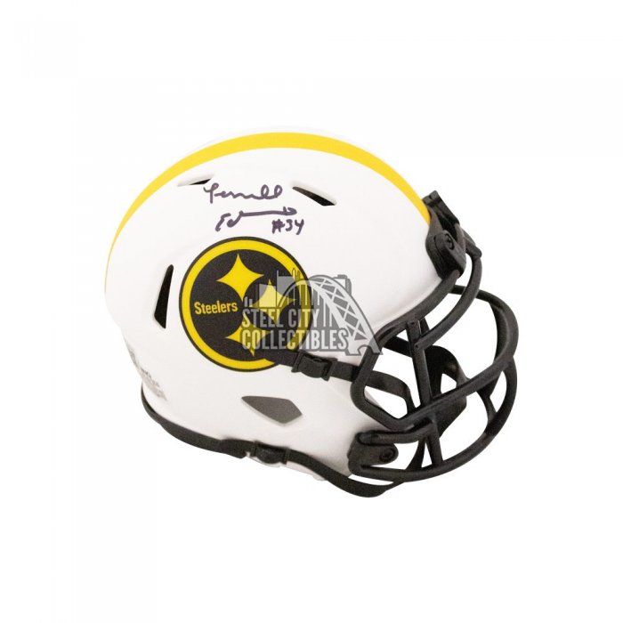 Jerome Bettis Pittsburgh Steelers Autographed Riddell CAMO Alternate Speed Mini  Helmet