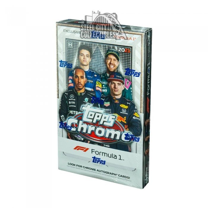 レッド系 2022 TOPPS CHROME F1 HOBBY 新品未開封ボックス③