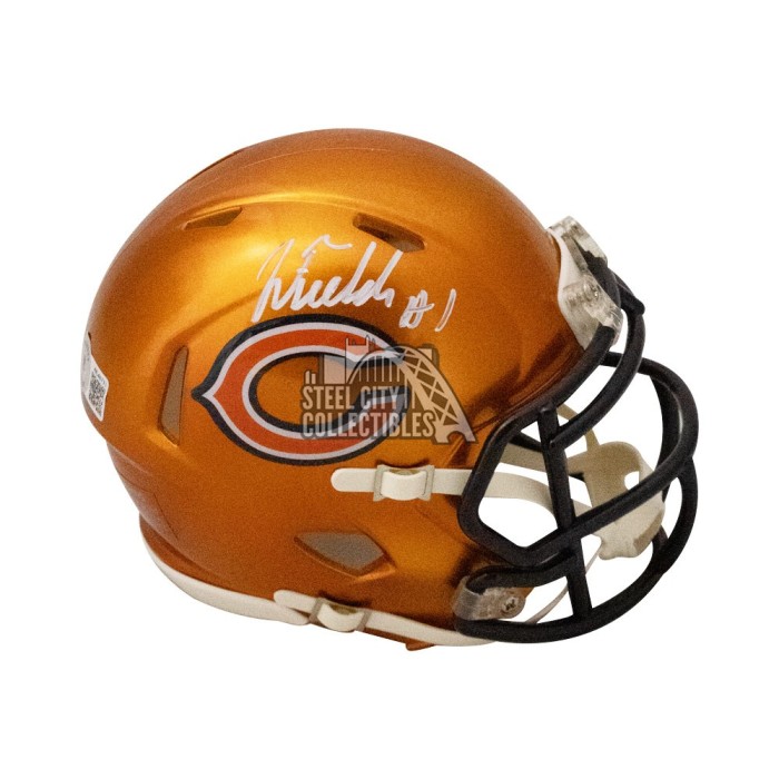 Chicago Bears NFL Collectible Mini Helmet - Picture Inside - FANZ  Collectibles