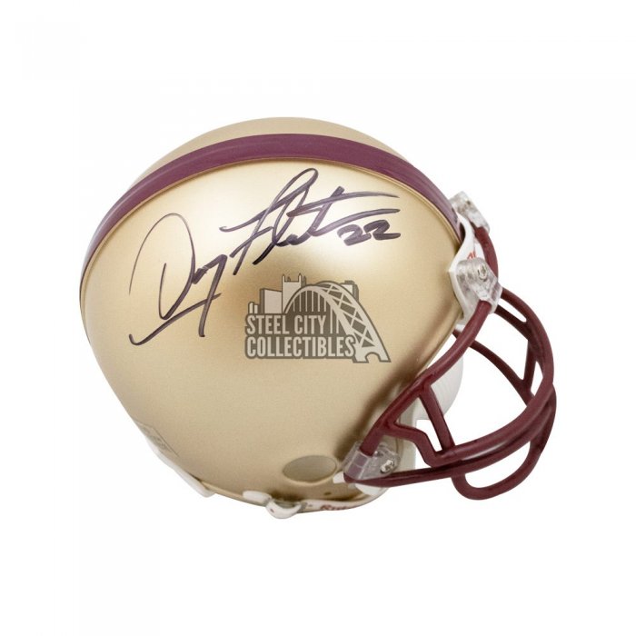 Doug Flutie Autographed San Diego Chargers Flash Mini Football Helmet - BAS  (Yellow Ink)