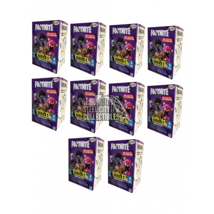 2019 Panini Fortnite Series 1 Trading Card Blaster 10 Box Lot Please Read Steel City 8222