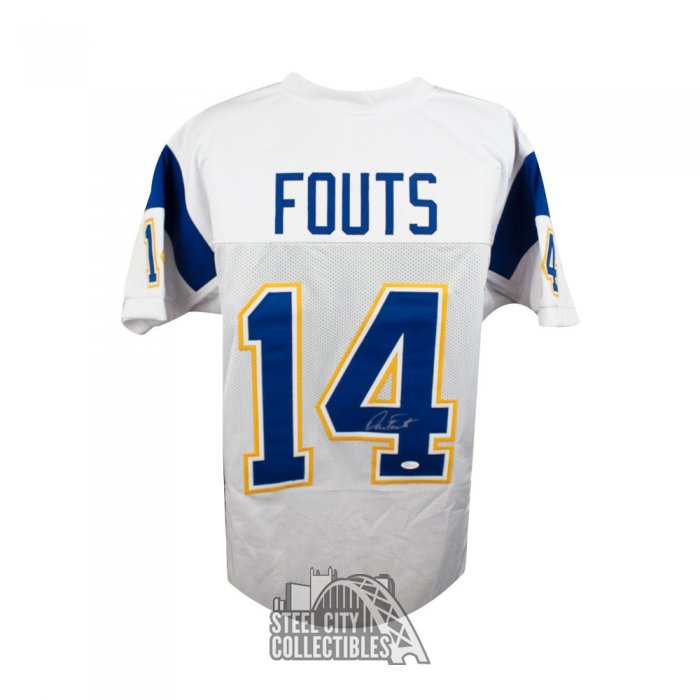 Dan Fouts Autographed San Diego Custom Powder Blue Football Jersey JSA