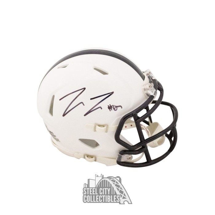 Pat Freiermuth Autographed Pittsburgh Steelers Lunar Eclipse Mini Football  Helmet - BAS COA