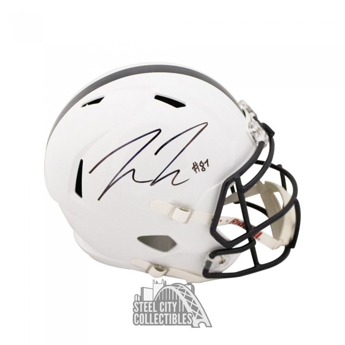 Pat Freiermuth Autographed Steelers Eclipse Replica Full-Size Football  Helmet - BAS COA