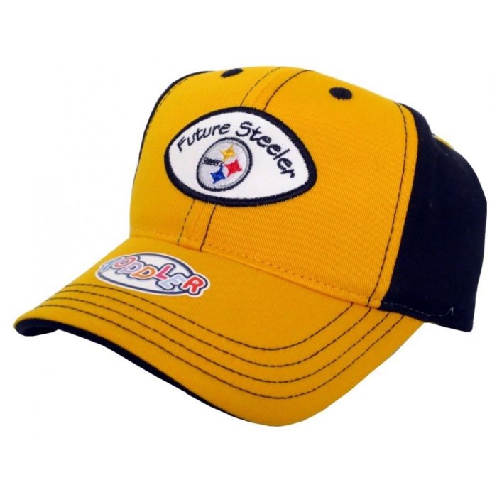 Pittsburgh Steelers NFL Toddler Future Steeler Black/Gold Stretch