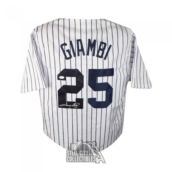 Jason Giambi Signed Rockies Jersey (JSA COA)