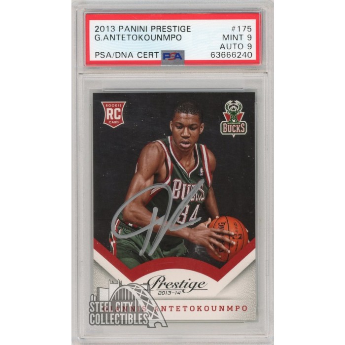 Giannis Antetokounmpo - Milwaukee Bucks - 2013 NBA Draft - Autographed  Photo