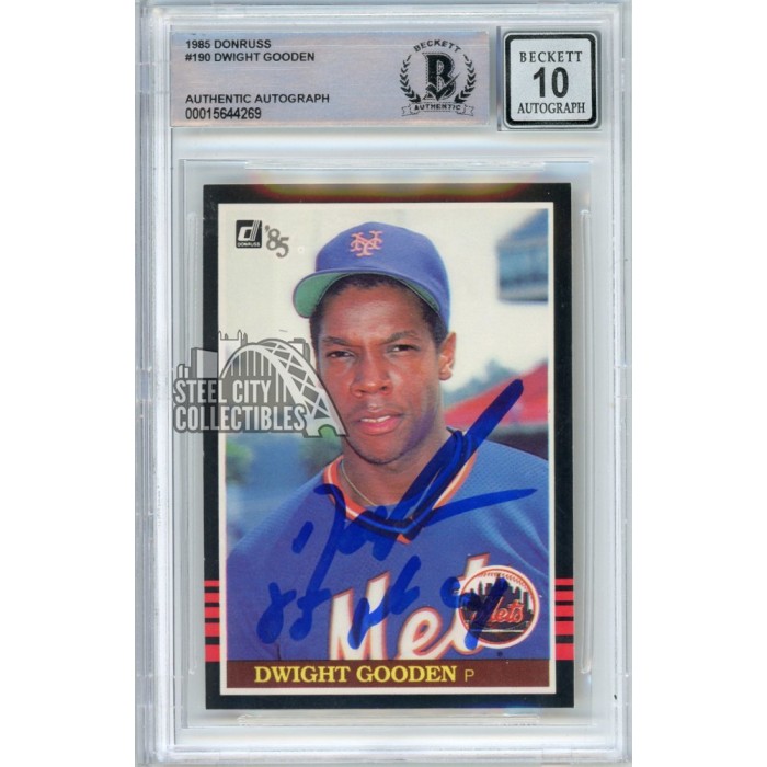 Sold at Auction: 1985 Topps and Donruss Dwight Gooden Rookie Lot