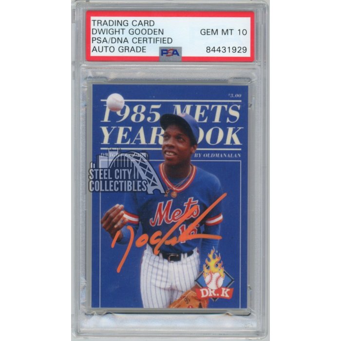 MLB Dwight Gooden Signed Trading Cards, Collectible Dwight Gooden Signed  Trading Cards