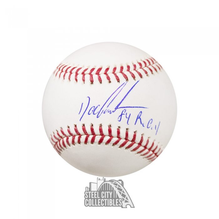 Dwight Gooden 4 Inscriptions Autographed Official MLB Baseball - BAS COA