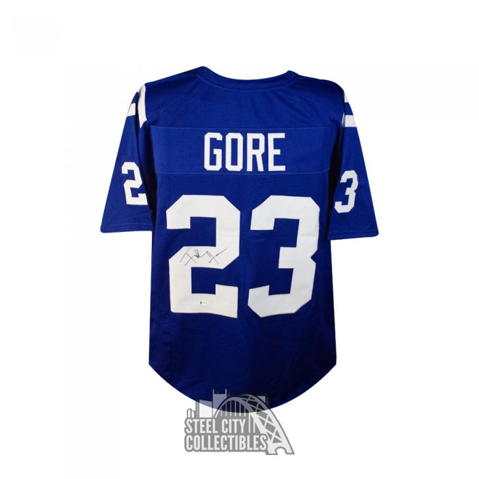 Frank Gore Autographed Pro Bowl Custom Football Jersey - BAS