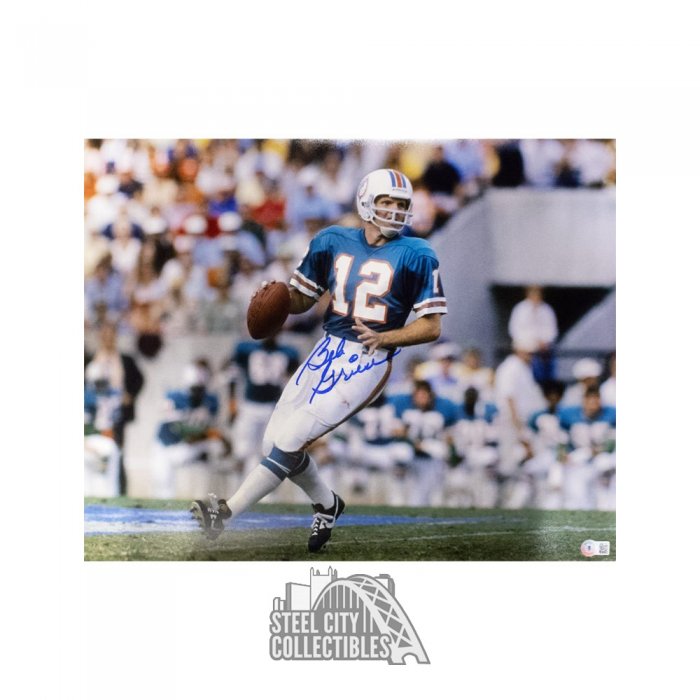 Bob Griese Autographed Miami Custom White Football Jersey - BAS