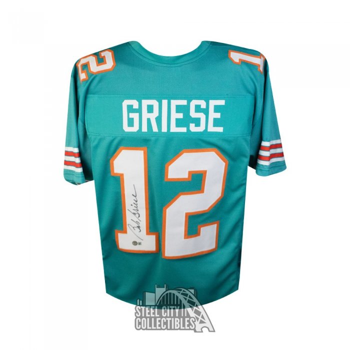 Bob Griese Miami Dolphins Signed Custom Jersey