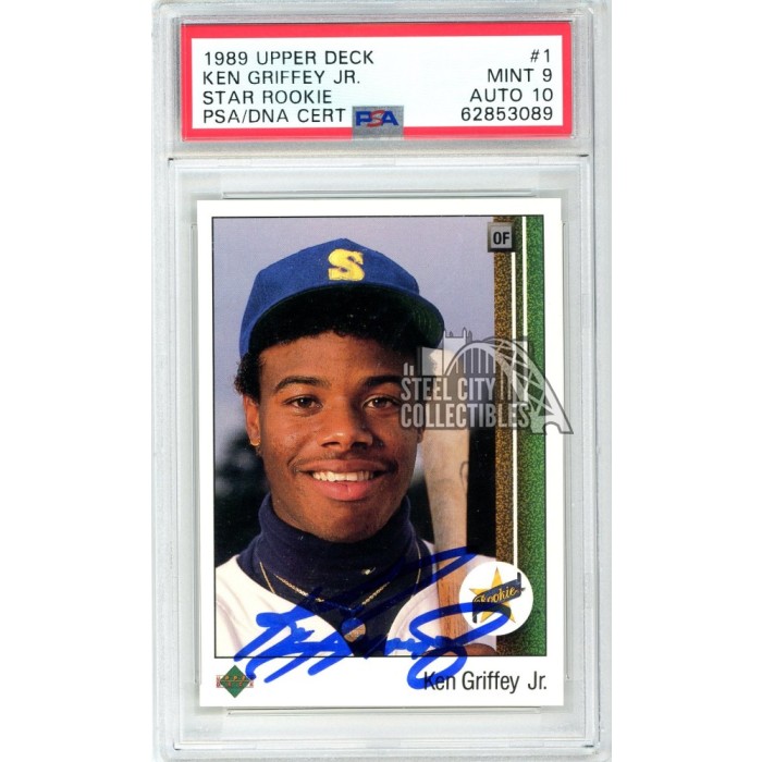 1989 Upper Deck Baseball #1 Ken Griffey Jr Rookie Card at 's Sports  Collectibles Store