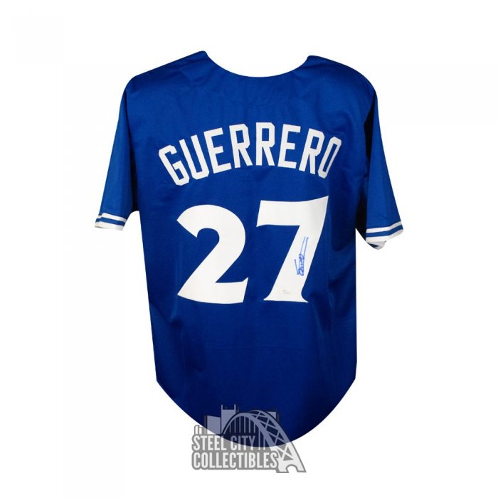 Vladimir Guerrero Jr. Autographed White XL Blue Jays Jersey