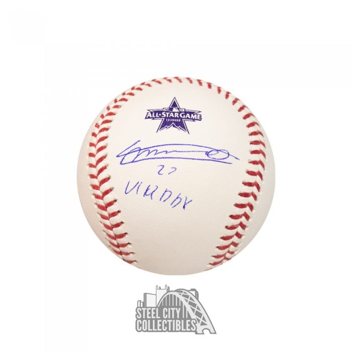 Vladimir Guerrero Sr Vladimir Guerrero Jr Autographed Vladdy Sr Vladdy Jr  INSC MLB Baseball - JSA at 's Sports Collectibles Store
