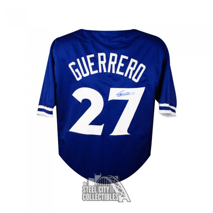 Vladimir Guerrero Jr. Autographed White XL Blue Jays Jersey
